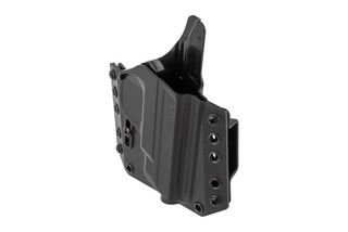 Bravo Concealment BCA Right Hand OWB Holster Fits S&W M&P Shield 9/40 and has a black finish
